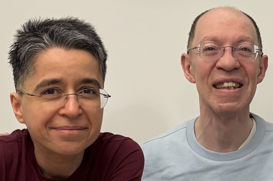 Eteri Byazrova and Yuri Morozov, developers of GraphMath