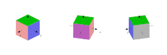Thumbnail of 3D elementary shear of x by y animation